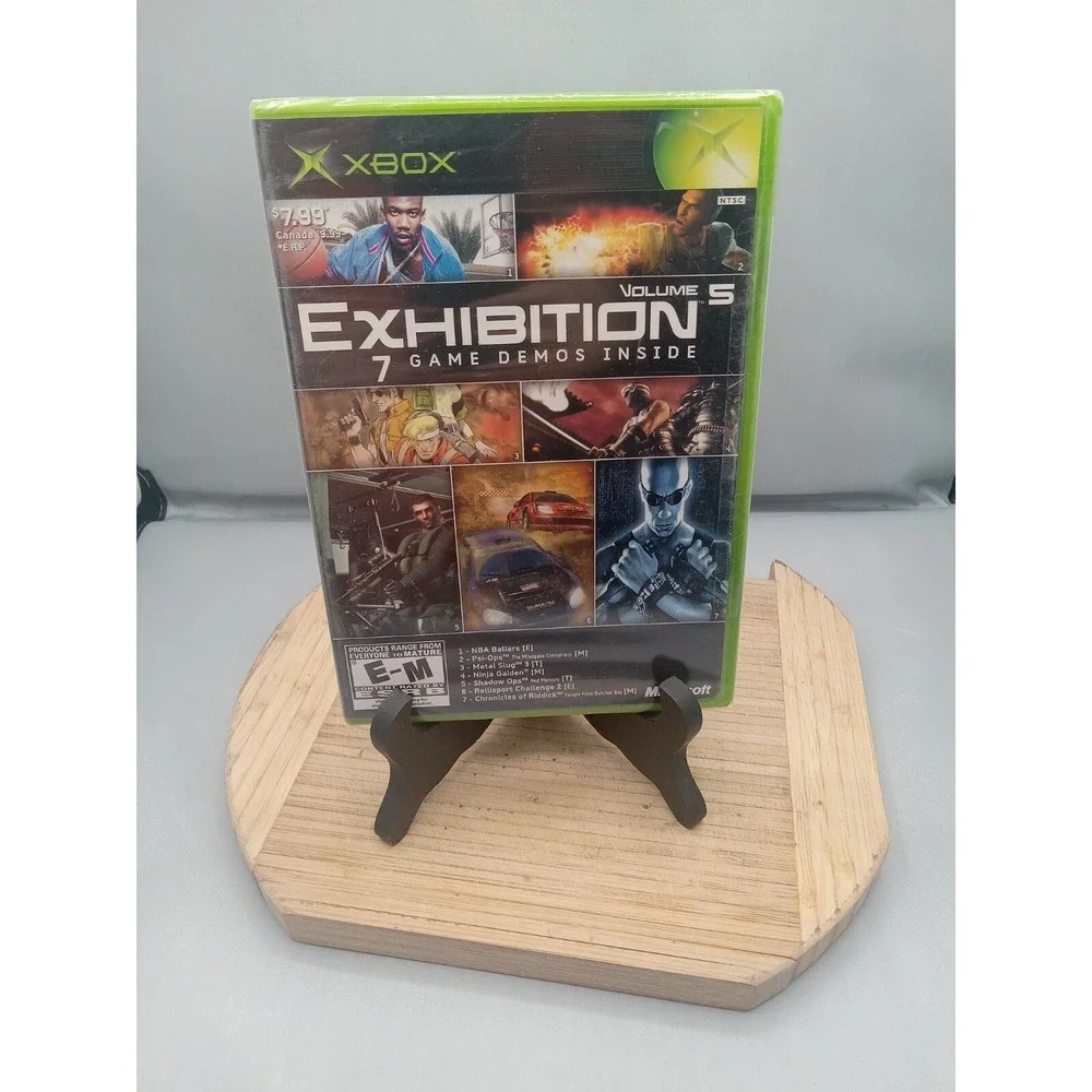 Exhibition: Demo Disc for Xbox -- Vol. 5 (Microsoft Xbox, 2004) NIB SEALED